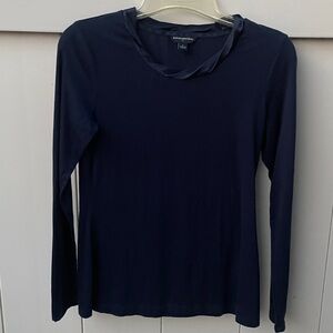 Banana Republic dark Royal Blue women’s size S long sleeve shirt